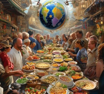 美食与文化，传递全球基因的全球仪式