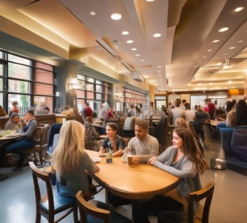 食堂与餐厅，相融共生的和谐共存生活